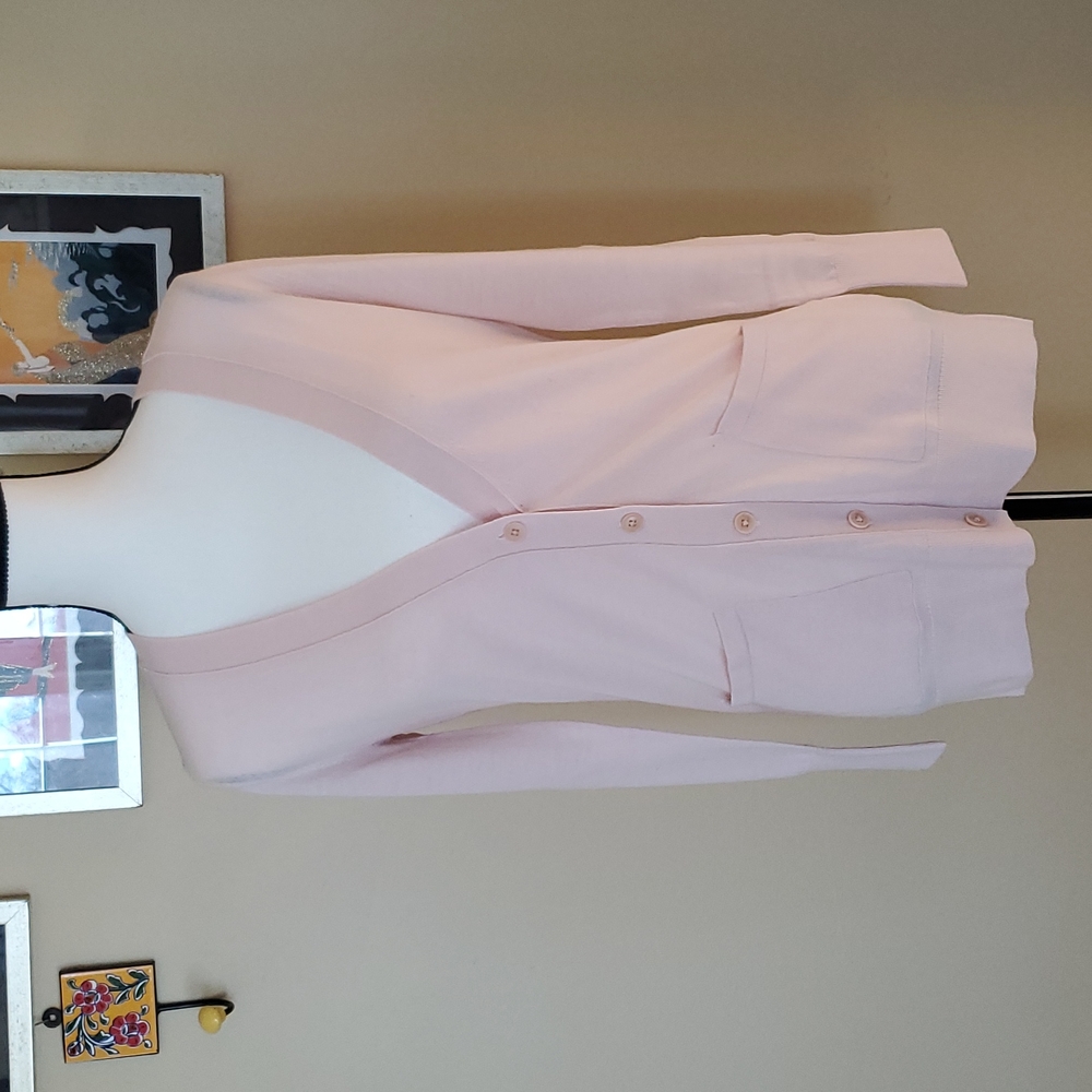Banana Republic Merino Wool pink sweater